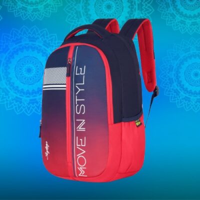 Skybags GRAD 04 LAPTOP BACKPACK Red 9
