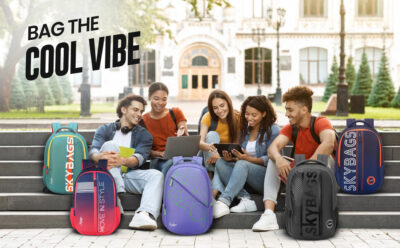 Skybags GRAD 05 LAPTOP BACKPACK Grey 11