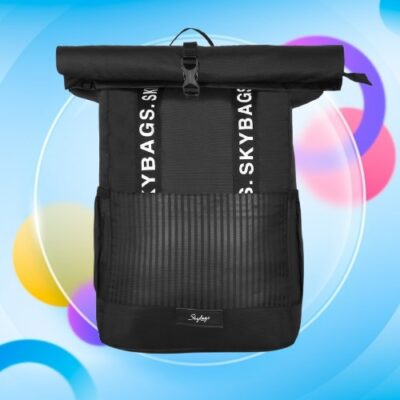 Skybags GRAD PLUS 01 LAPTOP BACKPACK Black 1