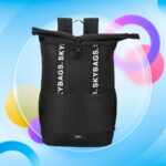 Skybags GRAD PLUS 01 LAPTOP BACKPACK Black 10