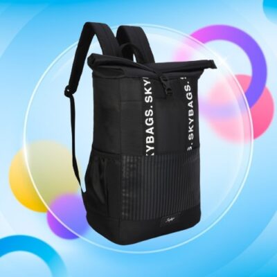 Skybags GRAD PLUS 01 LAPTOP BACKPACK Black 9