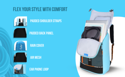 Skybags GRAD PRO 04 LAPTOP BACKPACK 4