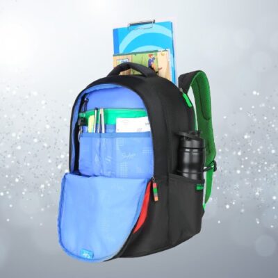 Skybags KLAN 05 SCHOOL BACKPACK BLACK 2