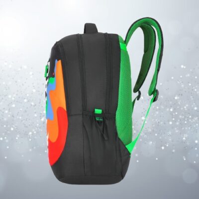 Skybags KLAN 05 SCHOOL BACKPACK BLACK 8