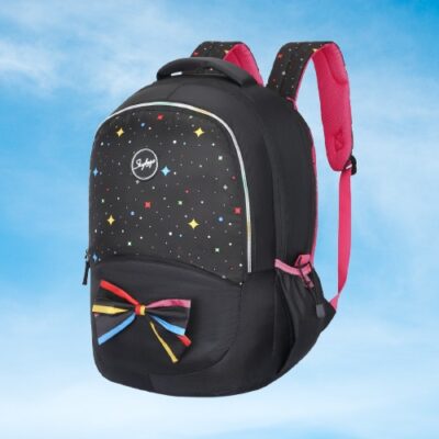 Skybags KLAN 08 SCHOOL BACKPACK Black 1