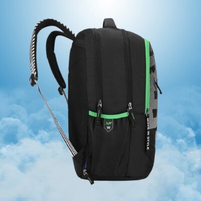 Skybags KLAN PLUS 01 SCHOOL BACKPACK BLACK 1
