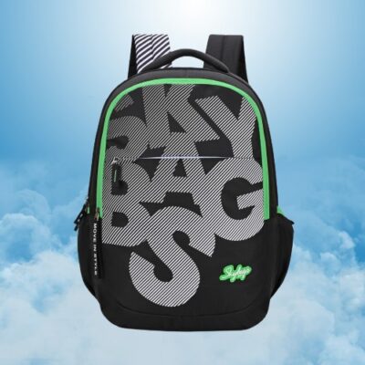 Skybags KLAN PLUS 01 SCHOOL BACKPACK BLACK