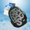 Skybags KLAN PLUS 01 SCHOOL BACKPACK BLACK 7