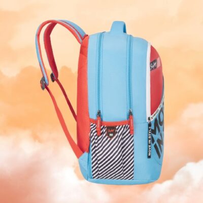 Skybags KLAN PLUS 05 SCHOOL BACKPACK SKYBLUE 4