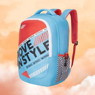 Skybags KLAN PLUS 05 SCHOOL BACKPACK SKYBLUE 6