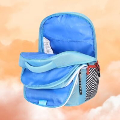 Skybags KLAN PLUS 05 SCHOOL BACKPACK SKYBLUE 7