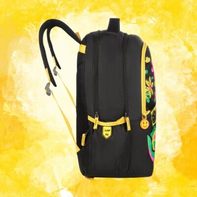 Skybags KLAN PLUS 07 SCHOOL BACKPACK BLACK 1 removebg preview