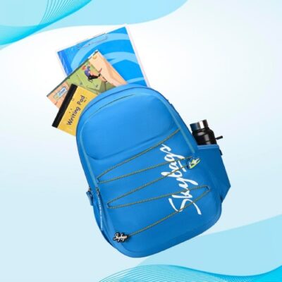 Skybags MAZE PRO 03 SCHOOL BACKPACK Blue 8