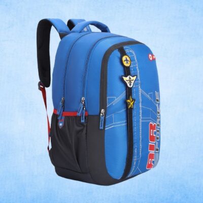 Skybags MAZE PRO 05 SCHOOL BACKPACK Blue Black 2