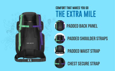 Skybags RIDGE 02 65L RUCKSACK 2