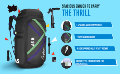 Skybags RIDGE 02 65L RUCKSACK 4