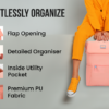 Skybags RIZZ 01 LAPTOP BACKPACK Peach 2