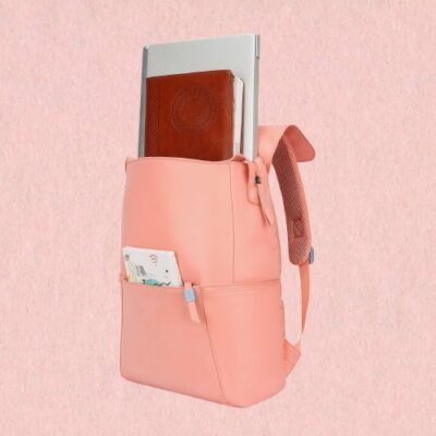 Skybags RIZZ 01 LAPTOP BACKPACK Peach 6
