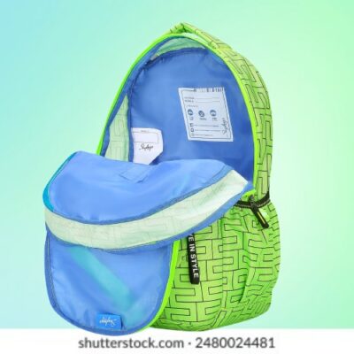 Skybags TANGO 01 SCHOOL BACKPACK Lime 6