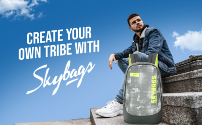 Skybags TRIBE 04 BACKPACK Black