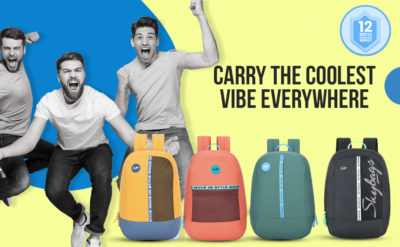 Skybags TRIBE PLUS 01 BACKPACK Black 3