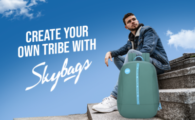 Skybags TRIBE PLUS 01 BACKPACK Teal 3