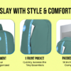 Skybags TRIBE PLUS 01 BACKPACK Teal 4