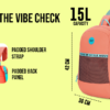 Skybags TRIBE PLUS 03 BACKPACK Coral
