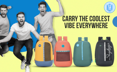 Skybags TRIBE PLUS 04 BACKPACK Yellow 2