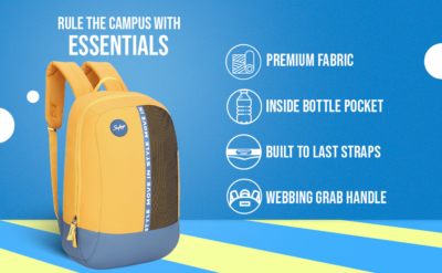 Skybags TRIBE PLUS 04 BACKPACK Yellow