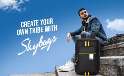 Skybags TRIBE PRO 01 BACKPACK Black 3