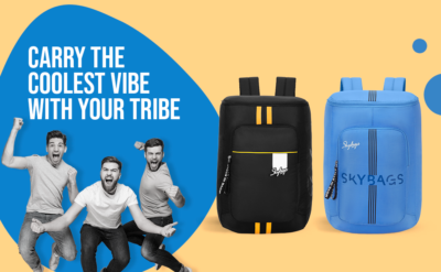 Skybags TRIBE PRO 01 BACKPACK Blue 2