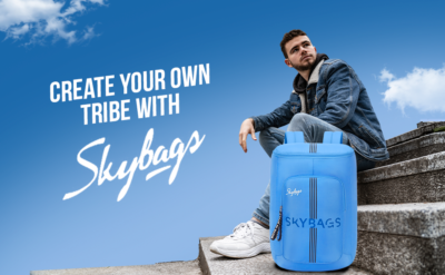 Skybags TRIBE PRO 01 BACKPACK Blue 3