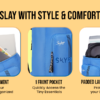 Skybags TRIBE PRO 01 BACKPACK Blue 4