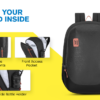 Skybags WHIZ LAPTOP BACKPACK 01 Black 2
