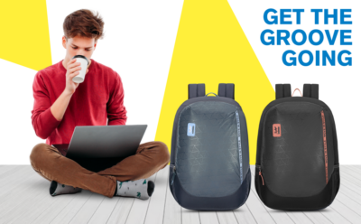 Skybags WHIZ LAPTOP BACKPACK 01 Grey 1