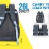 Skybags WHIZ LAPTOP BACKPACK 01 Grey