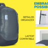 Skybags WHIZ LAPTOP BACKPACK 01 Grey 4