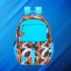 Skybags WOKE PRO 01 SCHOOL BACKPACK Blue Orange