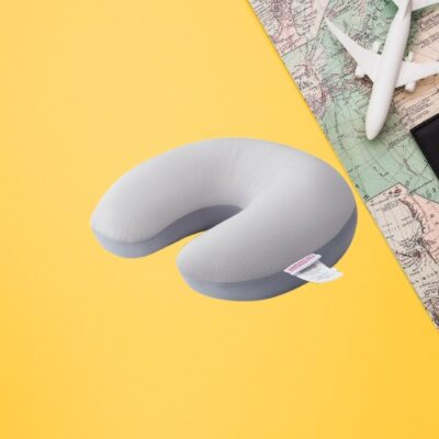 Smart Travel Pillow Grey 2
