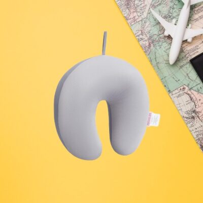 Smart Travel Pillow Grey