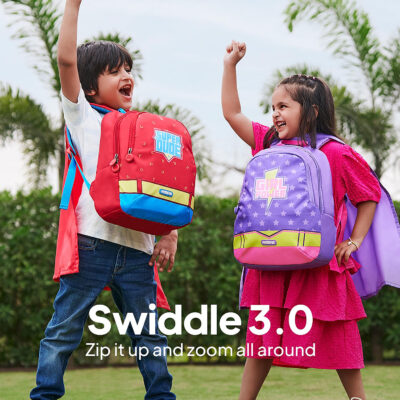 Swiddle Backpack Dude Red 1