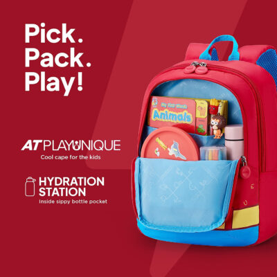 Swiddle Backpack Dude Red 3