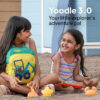 Yoodle Backpack Yellow Green 1