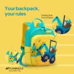 Yoodle Backpack Yellow Green 2