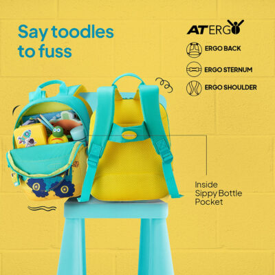 Yoodle Backpack Yellow Green 3
