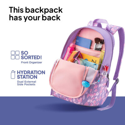 Zumba Backpack Lavender 4