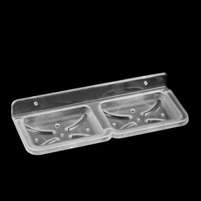 square abs double soap dish 500x500