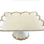 Novah square footed platter
