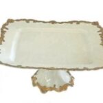Karina square footed platter
